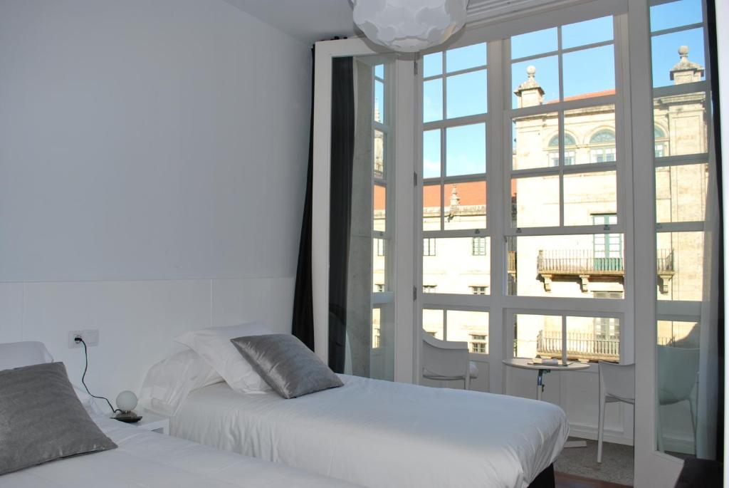 Pensión Acibeche Santiago de Compostela Habitación foto