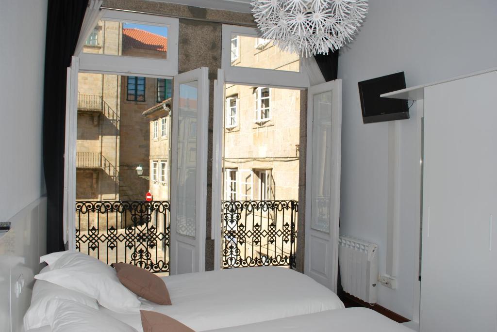 Pensión Acibeche Santiago de Compostela Habitación foto
