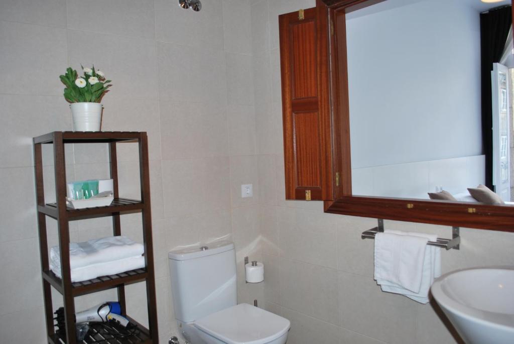 Pensión Acibeche Santiago de Compostela Habitación foto